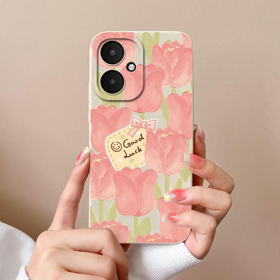 Cover Posteriore Per Xiaomi Poco F5 Pro X6 Pro F6 M6 Custodia per Telefono Avocado Carino Fiore Bello Protezione Fotocamera Opaca Custodie in Silicone Morbido Guscio Capa Per Xiaomi
