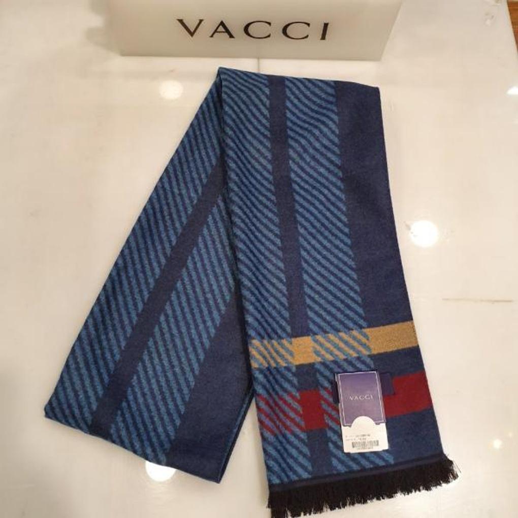 Men's Winter Soft, Not Too Thick, Nice-To-Taste Diagonal Striped Muffler VM1I3BR 108N0