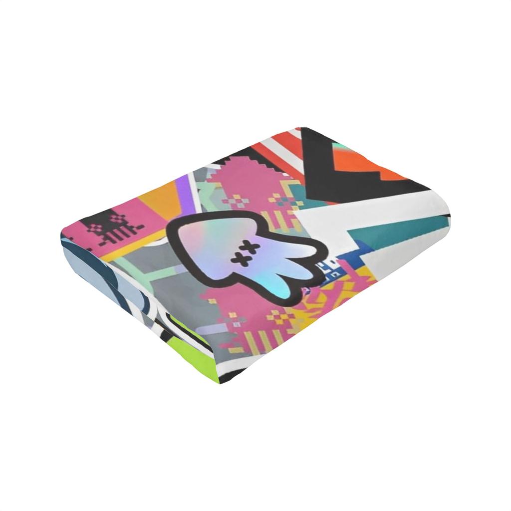 Splatoon Shoot Video Game Blanket Lightweight Warm Throw Blankets for Living Room 50x60 Inches Multiple Sizes Bedding Throws