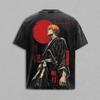 Kurosaki Ichigo BLEACH Graphic T Shirt Men Women Short Sleeve Cotton Tshirts Vintage Washed Tee Harajuku Male Summer T-shirt