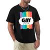 GAY FRIENDLY T-Shirt Graphic T Shirt Vintage Graphic Shirts Designer T Shirt Men