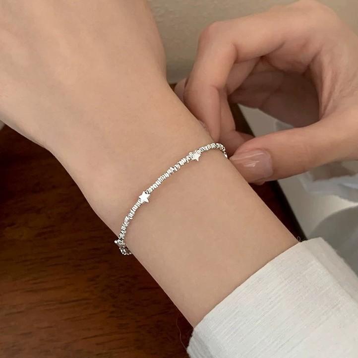Stern Armband Damen Klein Exquisit Persönlichkeit Vielseitig Ins Kalter Wind Stern Armband