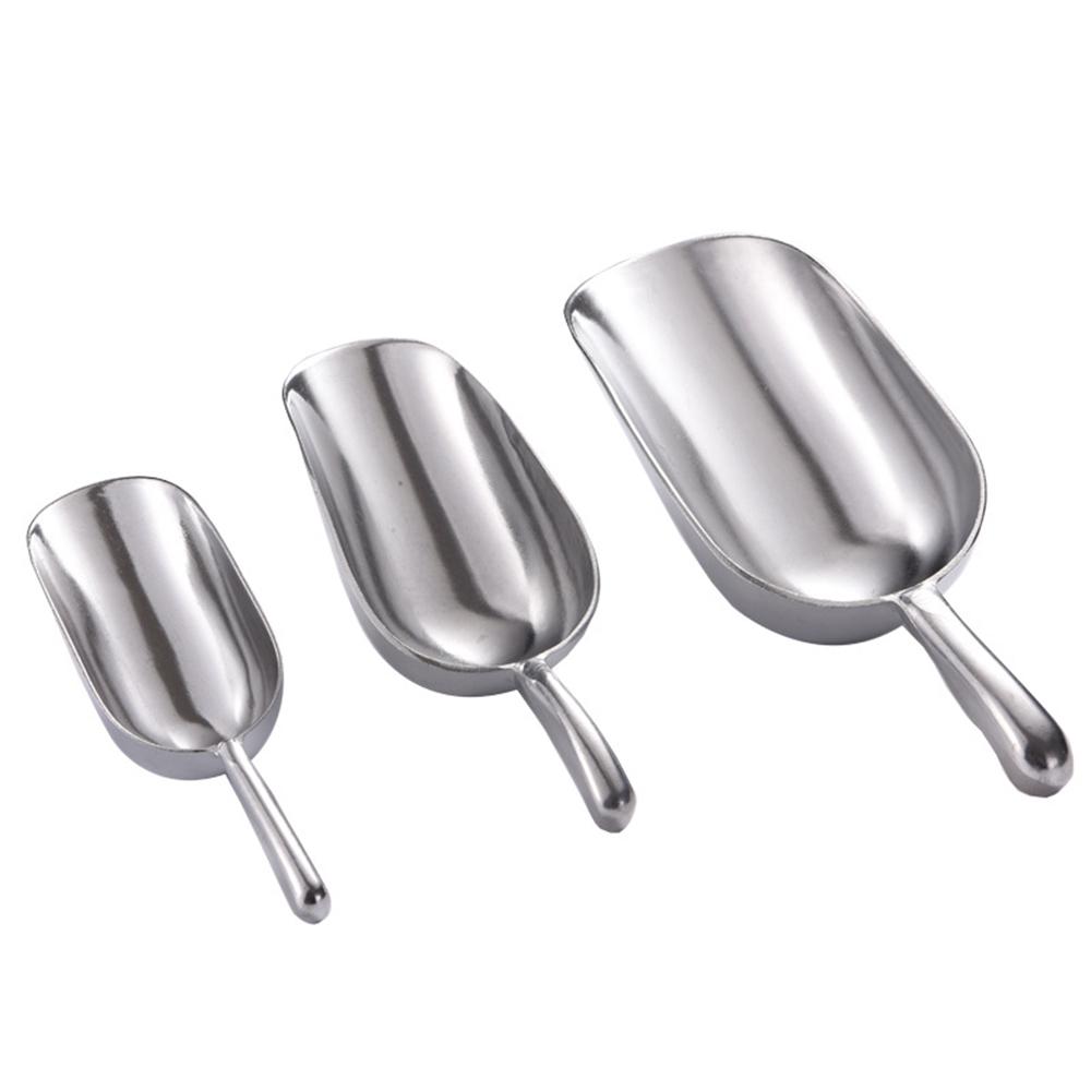 Multi-Purpose Ice Cubes Shovel Anti-Rust Comfortable Grip Scooper For Grain Cereal