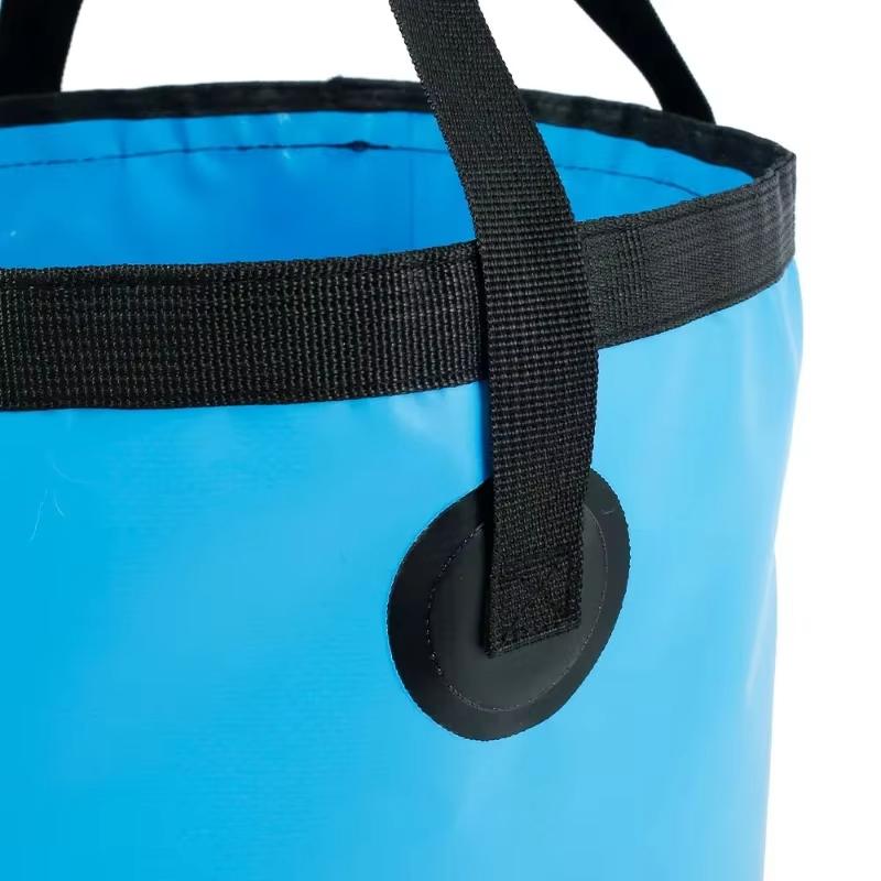 12/20L Wasserdichte Wasserbeutel Faltbarer Eimer Tragbar Outdoor Faltbarer Eimer Wasserbehälter Zusammenklappbar Fisch Waschbecken Eimer