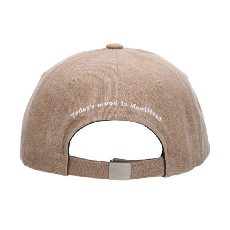 MooiHead Mooi Applique Pig Bio Ball Cap_Brown