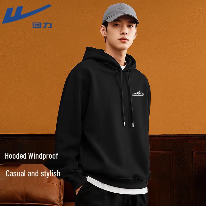 Warrior Men s Long-Sleeve Hooded Sweatshirt L
