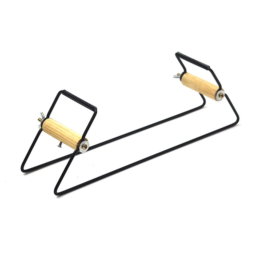 Beading Loom Machine DIY Bracelet Knitting Machine Wooden/Metal Weaving Beading Loom Versatile for Hand Crafts чёрный