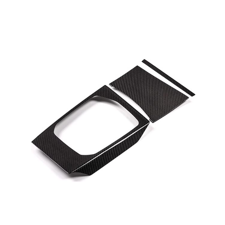 Real Carbon Fiber Center Console Shift Panel Trim Frame for BMW 3 Series G20/G28 2020-2022 Car Interior Accessories