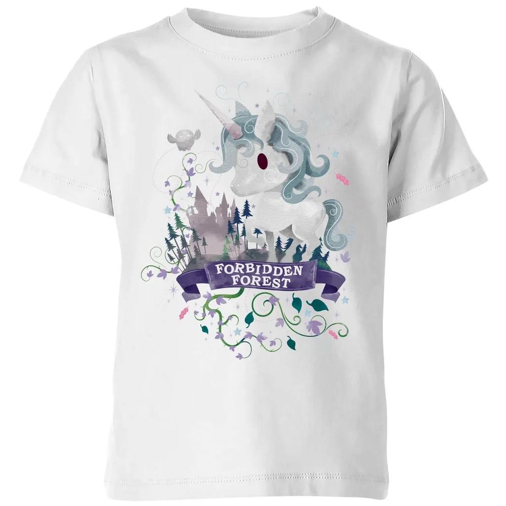 

Harry Potter Kids Forbidden Forest Unicorn Kids T-Shirt - White - 3-4 Years 140