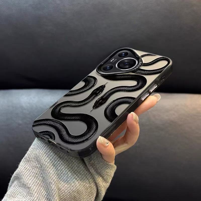 Tide Brand Mamba Is Suitable for Mate60pro Mobile Phone Case Huawei P70pro New Honor 100nova12/11 Snake