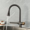 Stainless Steel Retractable Kitchen Sink Faucet