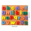 Wooden Puzzle Board Shape Matching Toy Alphabet/Number/Geometric Tangram Busy Board Jigsaw for Baby Kids Early Education