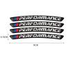 4 stuks Vervanging 9*0,7 cm Sportwiel Emblemen voor BMW 1 3 5 7 X1 X3 X5 X6 x7 M2-M6 (4 stuks, Aluminium) decoratieaccessoires. GB1
