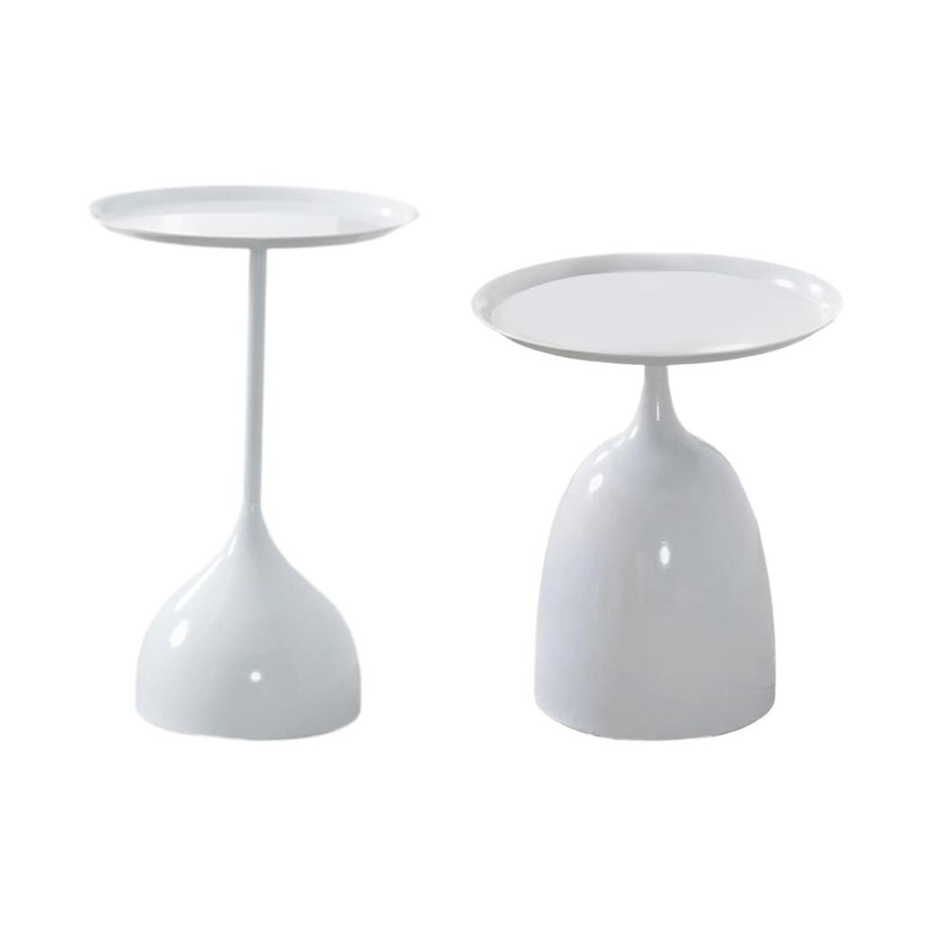 Coffee Table Modern Nordic End Round Side Iron Art Decorative Smooth Coating