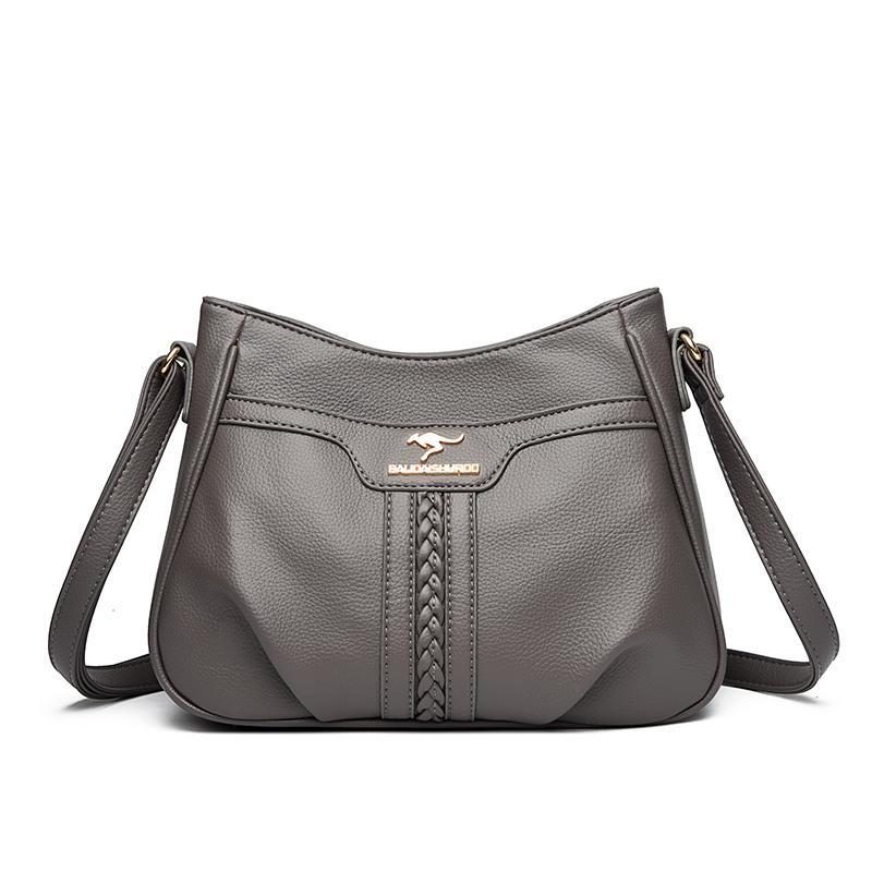 Einfache Retro Damen Schultertasche, Lässige Umhängetasche, Modische Damen Schultertasche, Geeignet für Alltag, Shopping, Pendeln