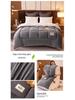Double-Sided Lambswool Fleece Quilt: Thick, Warm Comforter for Winter, Spring, and Autumn