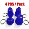 4x Universal Drive Shaft Cv Joint Boot Kit Constant Velocity Dust Cover Silicone