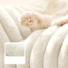 Kennel cat nest universal in all seasons removable and washable grid wavy warm cat sofa pet cat bed