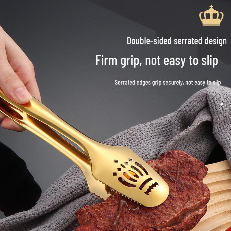 SMVP 304 Stainless Steel Food Tongs