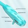 Grenzüberschreitende kabellose Bluetooth 5.0 Sport-Kopfhörer: Doppelter Nackenbügel, In-Ear-Design mit starkem Bass zum Laufen