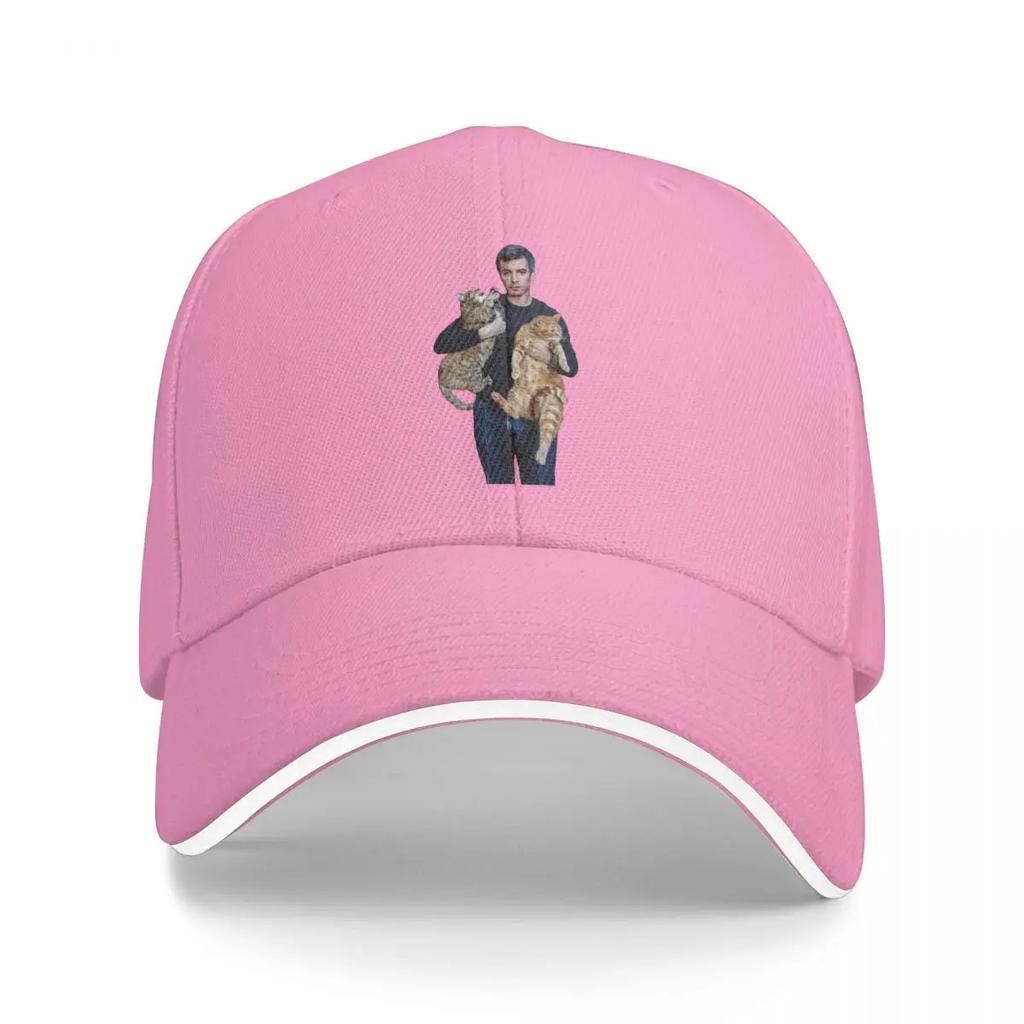 Baseball Caps Nathan Fielder And His Cats Casquette Outdoor FeUnisex Unisex Spring Hats