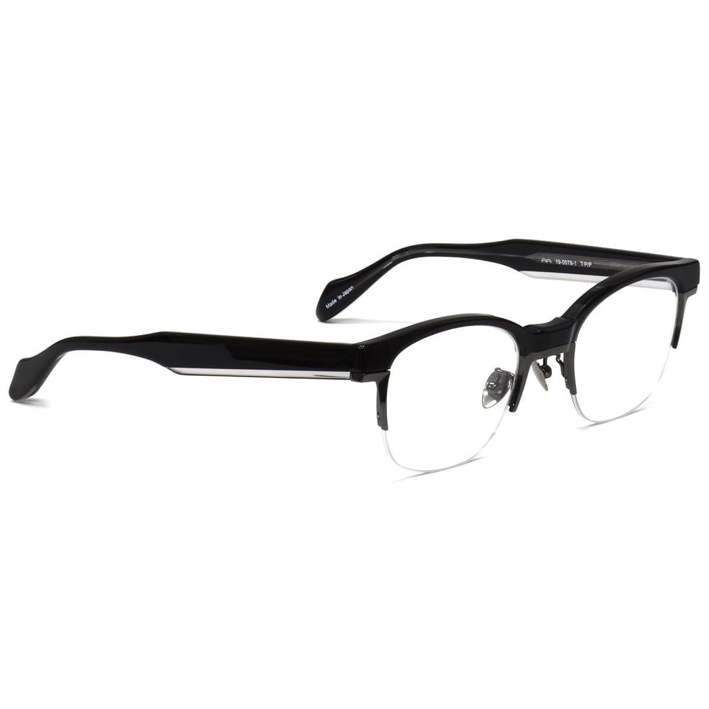 Glasses Frame 1 50 Size Clear Black Made In Japan [Yohji Yamamoto] 19-0079