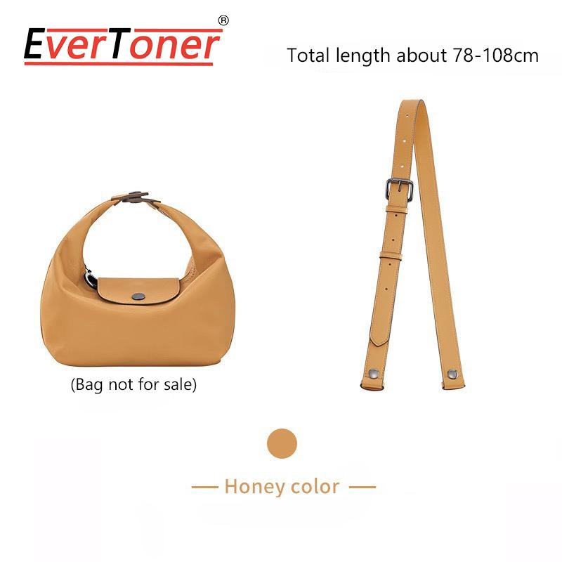 EverToner For Long-champ Xtra Bag Leather Handbag Shoulder Crossbody Bag Strap Modifications Shoulder Strap Replacement Strap