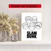Sakuragi Basketball Dunk Diamond Painting Round Diamond Mosaic Rhinestones Diamond Embroidery Craft Kit Wall Decor Without Frame