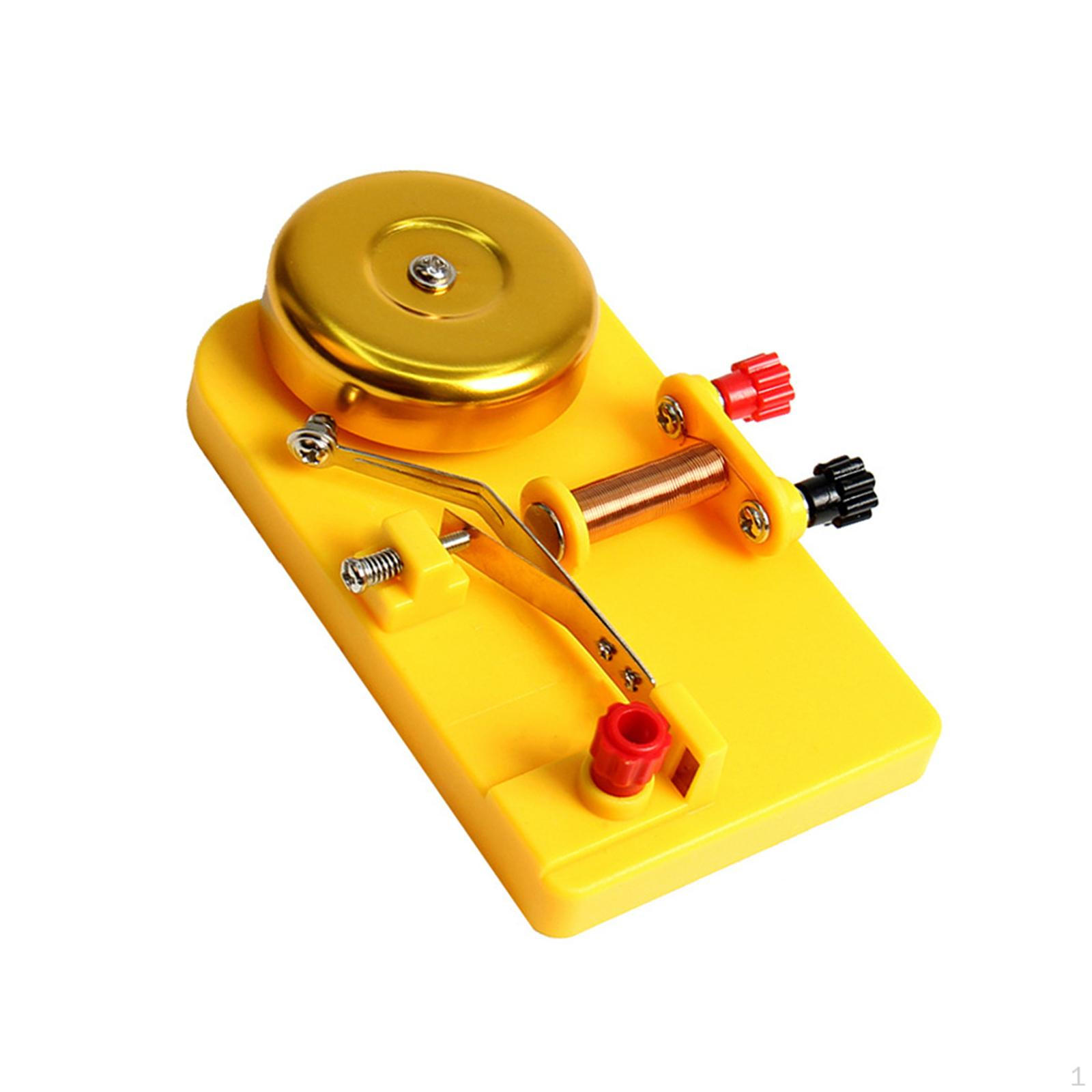 

DIY Electric Bell Experiment Elementary Electronics Circuit Project Labs Physics Science Lab