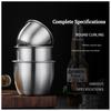 Thickened Stainless Steel Beer Mugs Outdoor Camping Western Coffee Cup Single Layer Cold Drink Water Cups for Home Restaurant