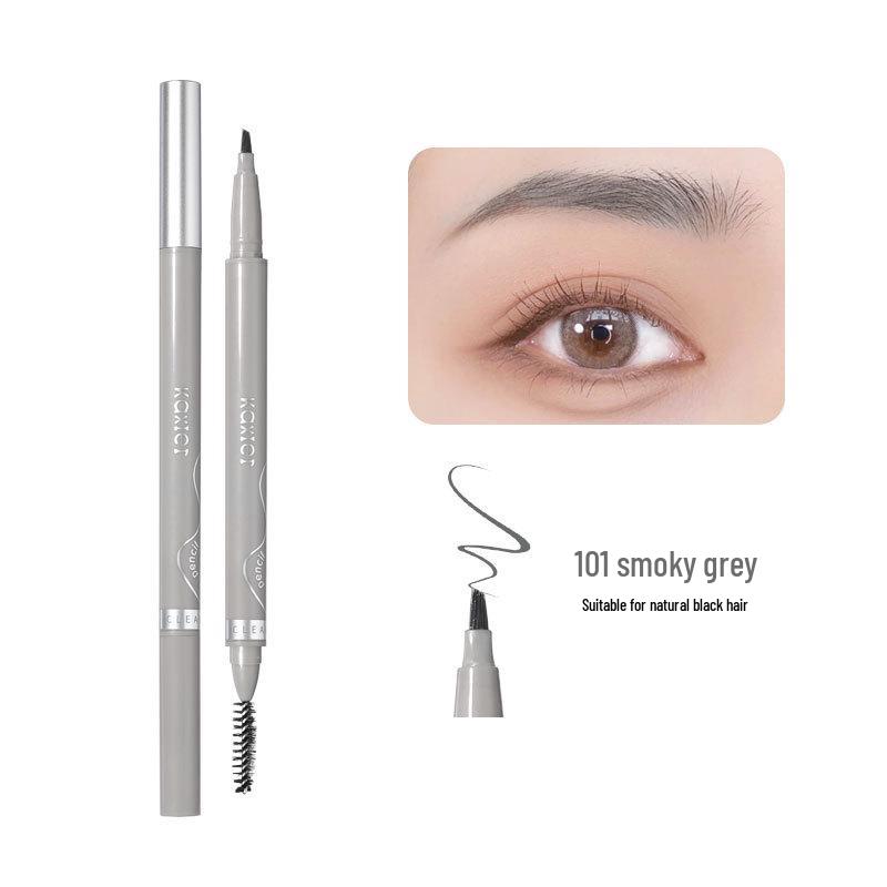 Kashir Natural Long-Lasting No-Smudge Dual-Ended Ultra-Fine Brow Pencil