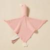 Muselina de Algodón Puro Babero para Bebé Patito Lindo Muñecos Durmientes Toalla de Saliva para Recién Nacido Toalla Calmante Pañuelo para Niños Pequeños
