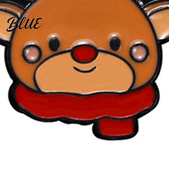 Elch Beutel Dekoration Anstecknadel Weihnachten Cartoon Emaille Brosche Weihnachtsmann Schneemann Baum Abzeichen Anstecker Weihnachten Verzierungen Taschen Schals Kleidung Dekorative