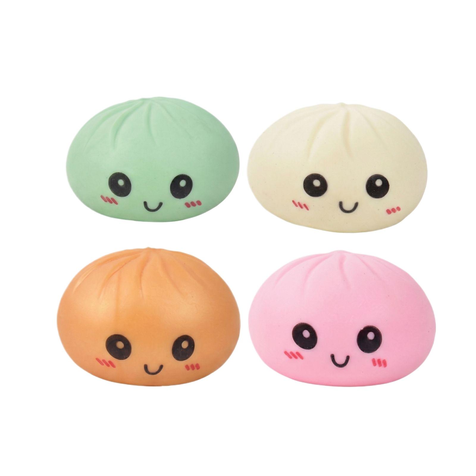 

Dumpling Toy Set Slow Rising Dumpling Soft Squeeze Toys for Stress Relief and Hand Exercise One Size