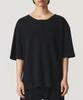 Kaneitei Waffle Henley Neck Short Sleeves (Black)