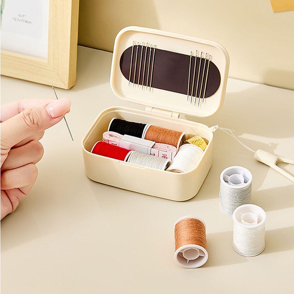 Easy Sewing Sewing Kit Multifunctional Quilt Sewing Needle Sewing Box  DIY Apparel Sewing Supplies