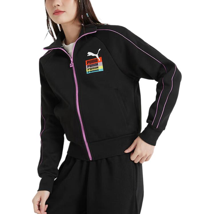Puma Jackets Women's Black Stand Collar Moderate Other 535181-01