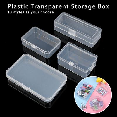 Small Plastic Home Organization Pill Storage Supply Storage Box Jewelry Diamond Container Craft Bead Holder