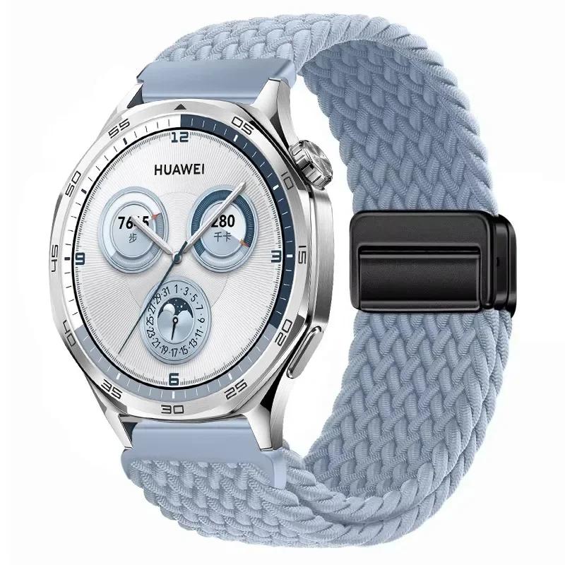 22mm 20mm Nylon Loop Band for Huawei Watch GT5 Pro/GT5 4 Pro GT3 2 GT2e Replaceable wristband for Huawei Watch 46mm 42mm Strap