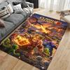 Clash of Clans Battle Scene Suitable As a Non-slip Mat for the Living Room or Bedroom Sofa