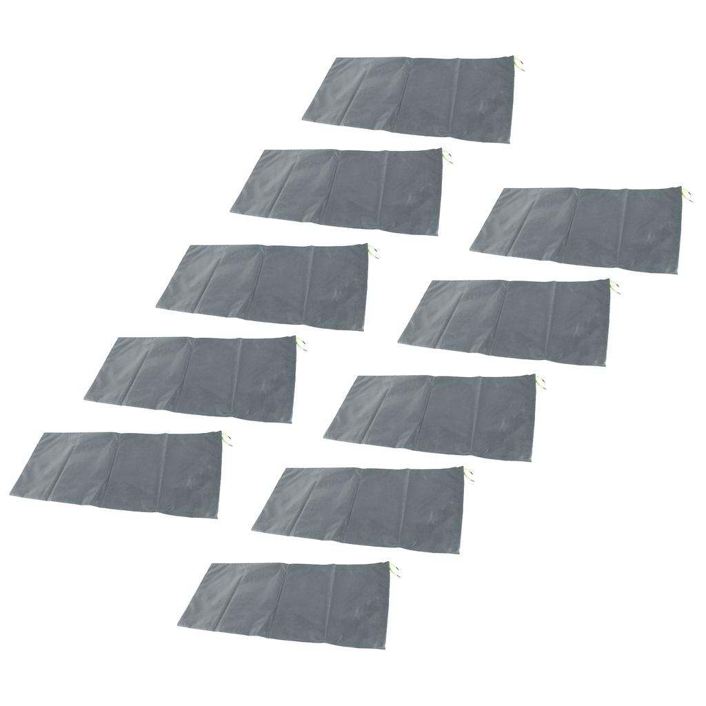 10pcs Flood Sandbags Professional Empty Rain Proof Flood Control Sandbags for House Door Garage Basement