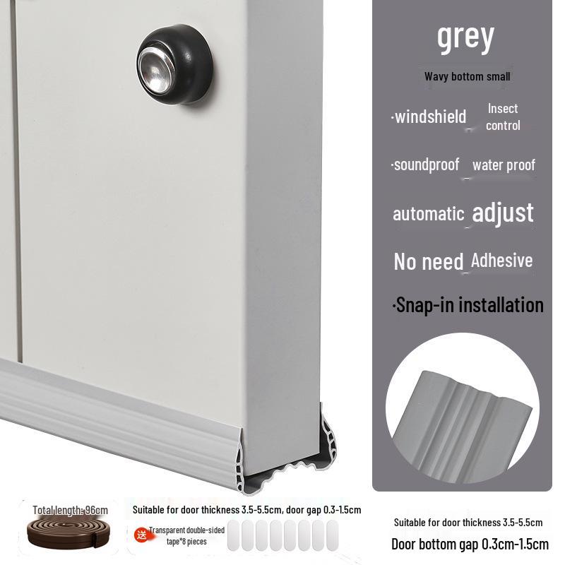 Door Bottom Windproof and Soundproof Sealing Strip