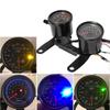 2-in-1 Motorrad Kilometerzähler Tacho Drehzahlmesser Modifizierte LED Geschwindigkeitsmesseranzeige Motorrad Kilometerzähler Universell Für Cafe Racer