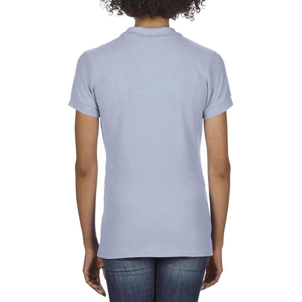 Gildan Womens/Ladies Premium Cotton Sport Double Pique Polo Shirt