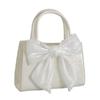 2025 Niche Women's Fairy Bow Handheld Small Square Bag - Sweet Girl Shoulder Crossbody