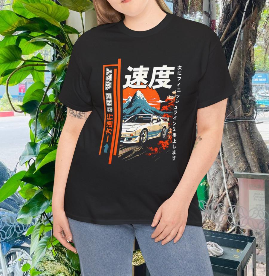 Retro Vintage Japanese JDM Ride Legendary Race Car Graphic T-Shirt