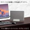 Comolife Laptop Holds 3 Aluminum Adjustable Smartphone Stand Stand, Vertical, Devices, Alloy, Width, Tablet, PC,