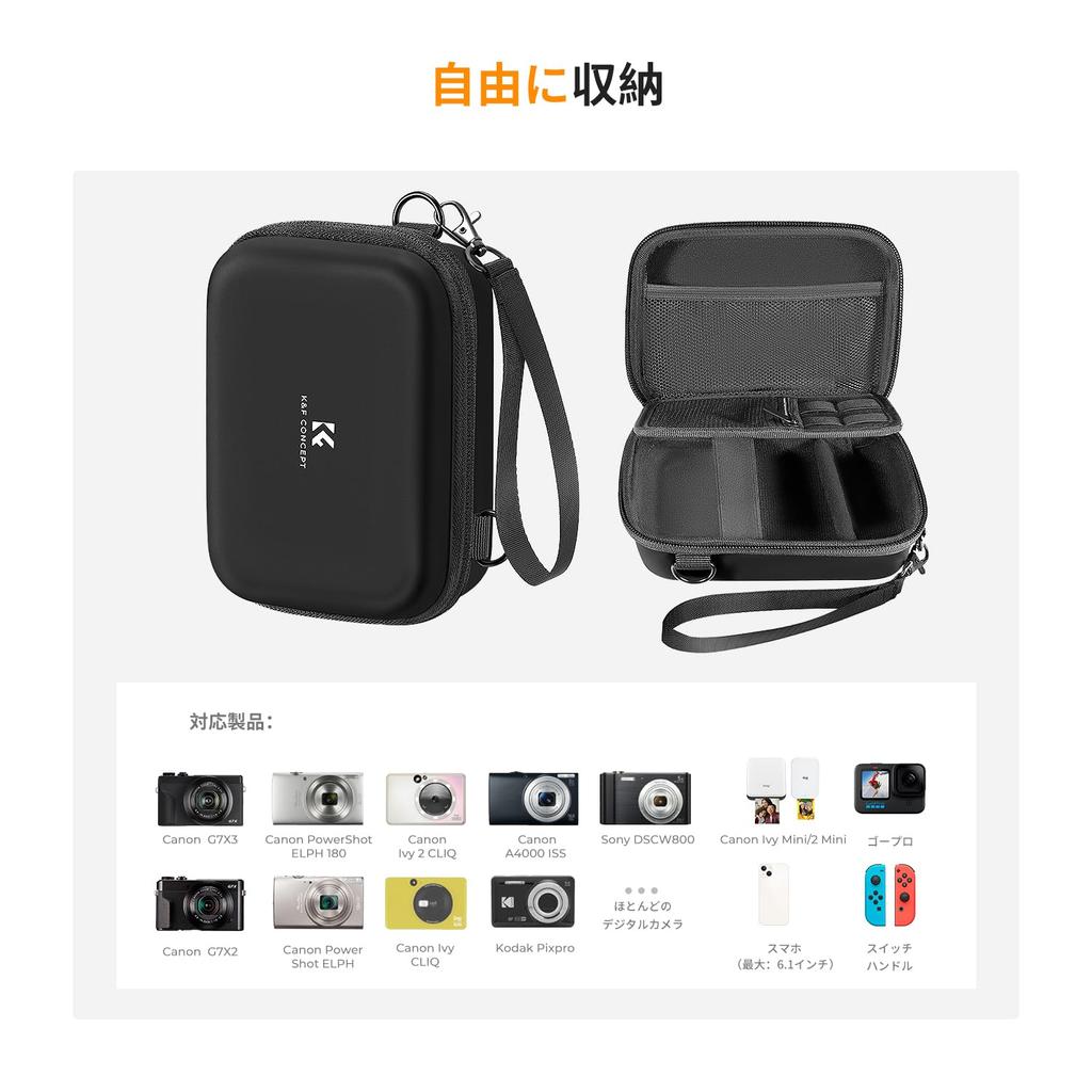 Concept Digital Camera Case Digital Camera Case Camera Hard Case Camera Case SLR Camera Bag EVA Shockproof Compact Shoulder Case for Camera Storage