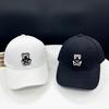 Hat Women New Korean Edition Trendy Hardtop Bear Baseball Skinny Face Cross Border Versatile Duck Tongue Men