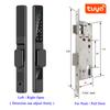 IP65 Waterproof Works With Tuya APP Smart Fingerprint Password RFID Card Lock For Pull Push Sliding Bridge Cutoff Aluminum Door